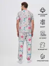 Мужская пижама с брюками / Граффити
