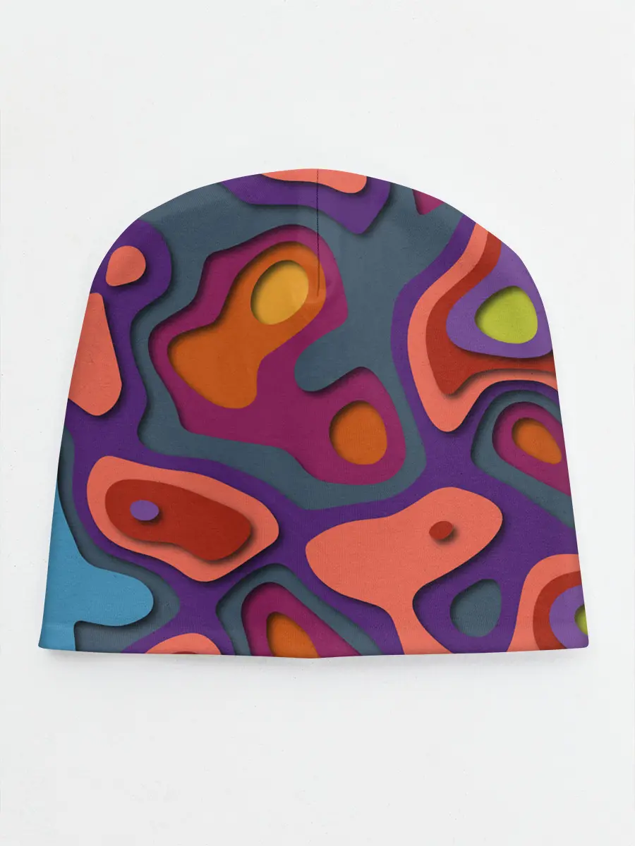 Детская шапка / РазноцВетная абстракция