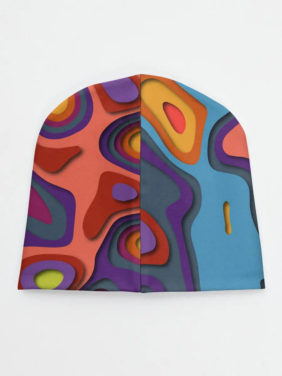 Детская шапка / РазноцВетная абстракция