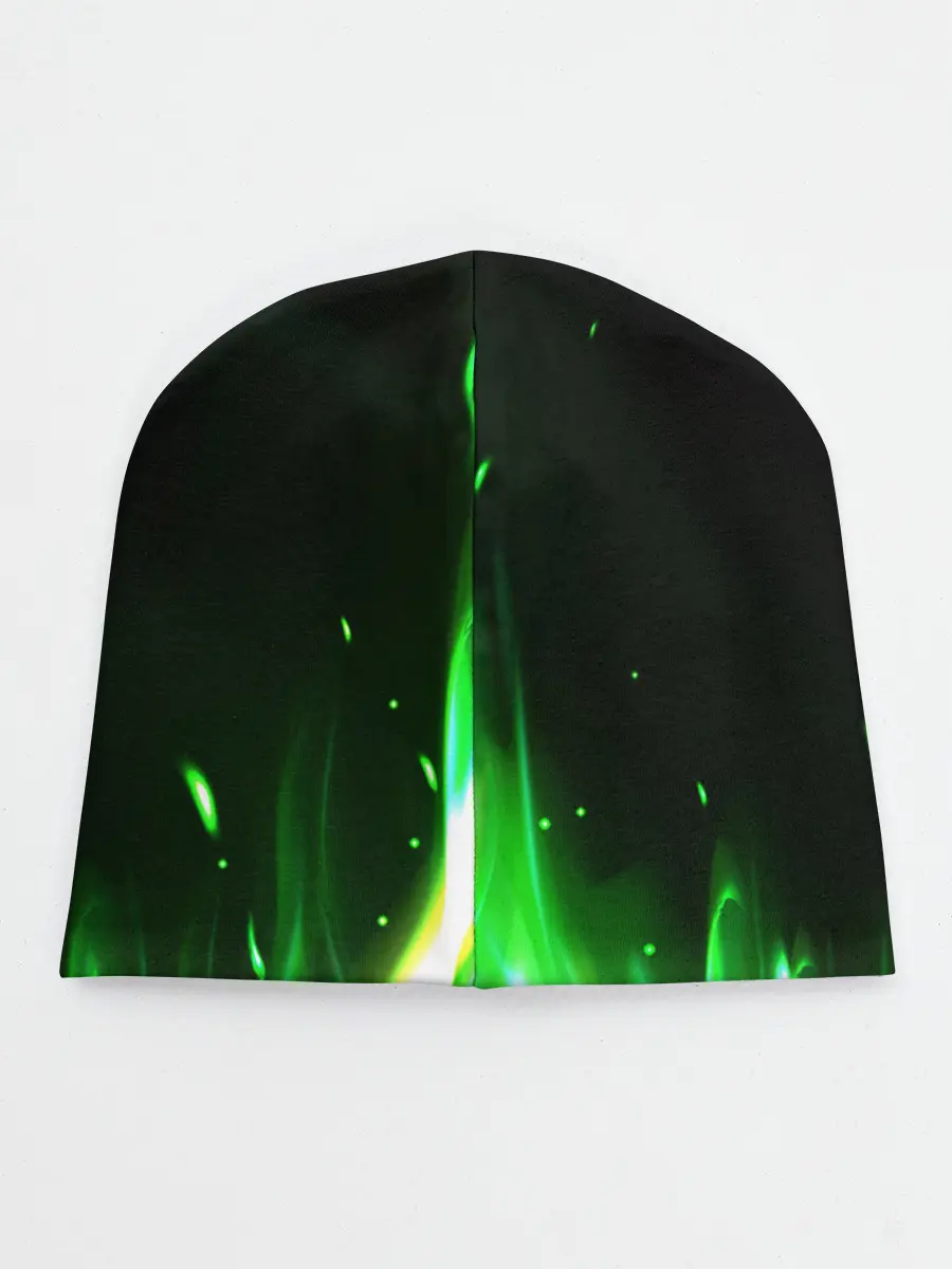 Детская шапка / Зеленый огонь