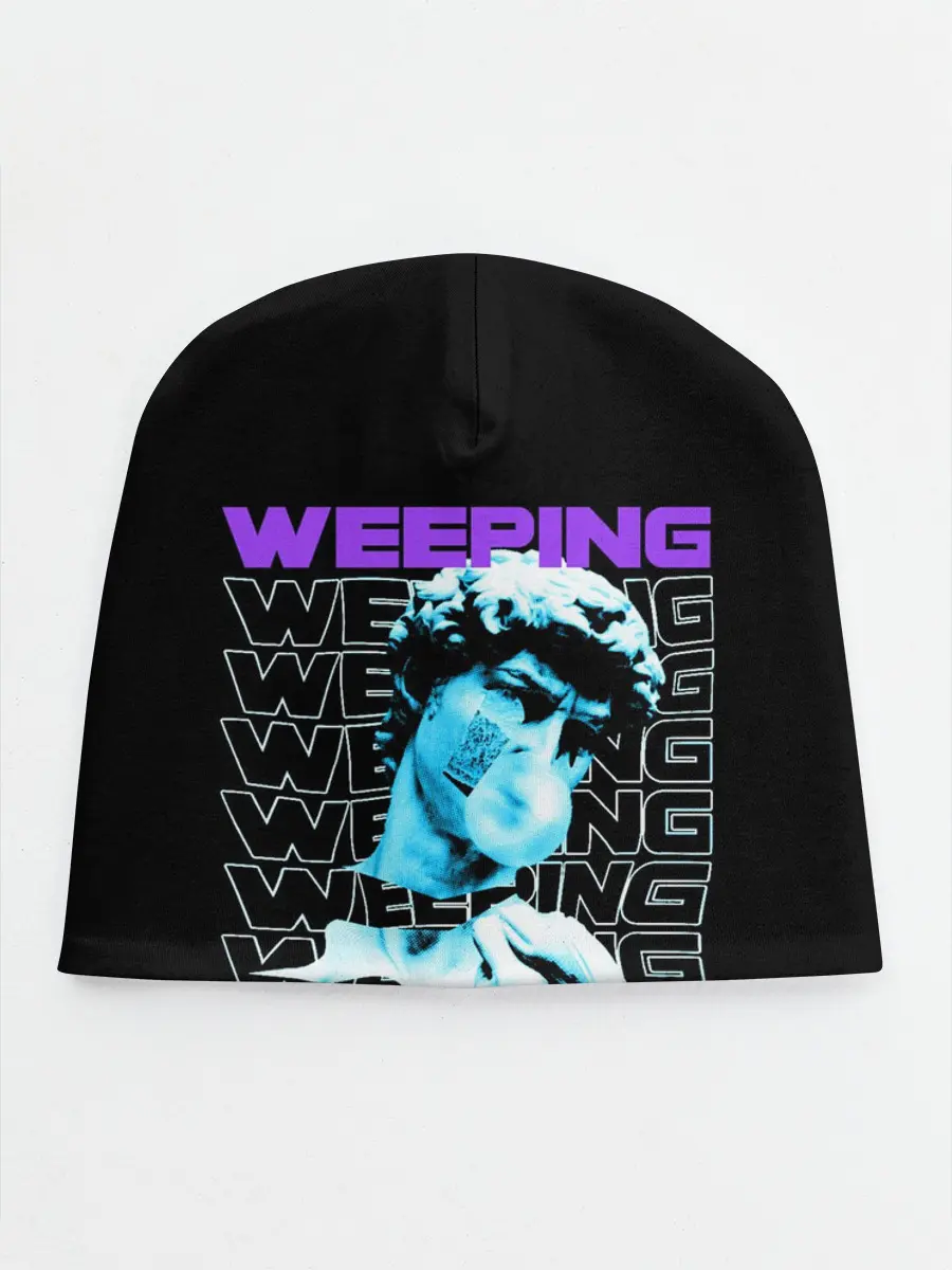 Детская шапка / ПЛАЧУЩИЙ / AESTHETIC