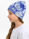 Детская шапка / Синий Киви