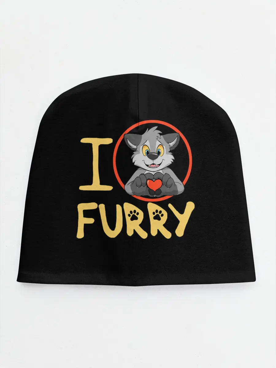 Детская шапка / I love furry