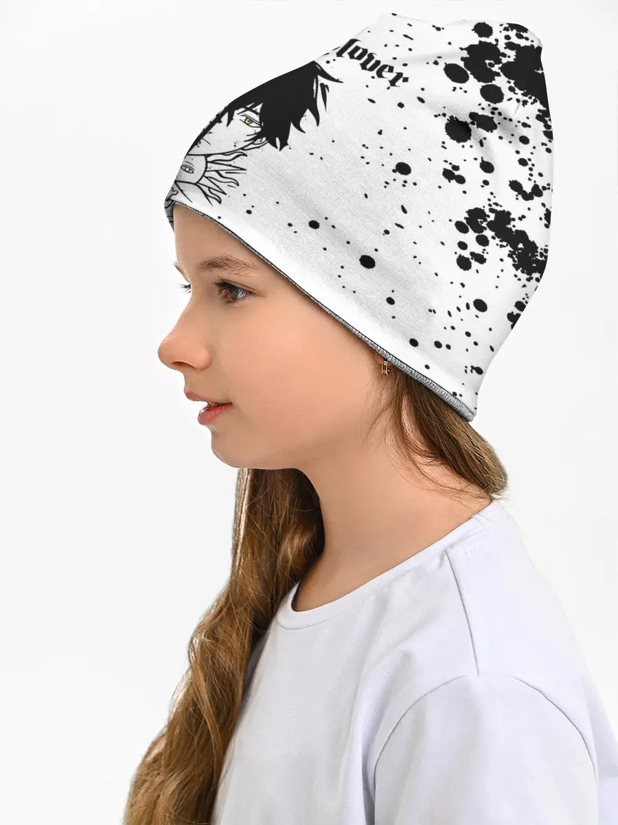 Детская шапка / Аста | Юно Чёрный клевер