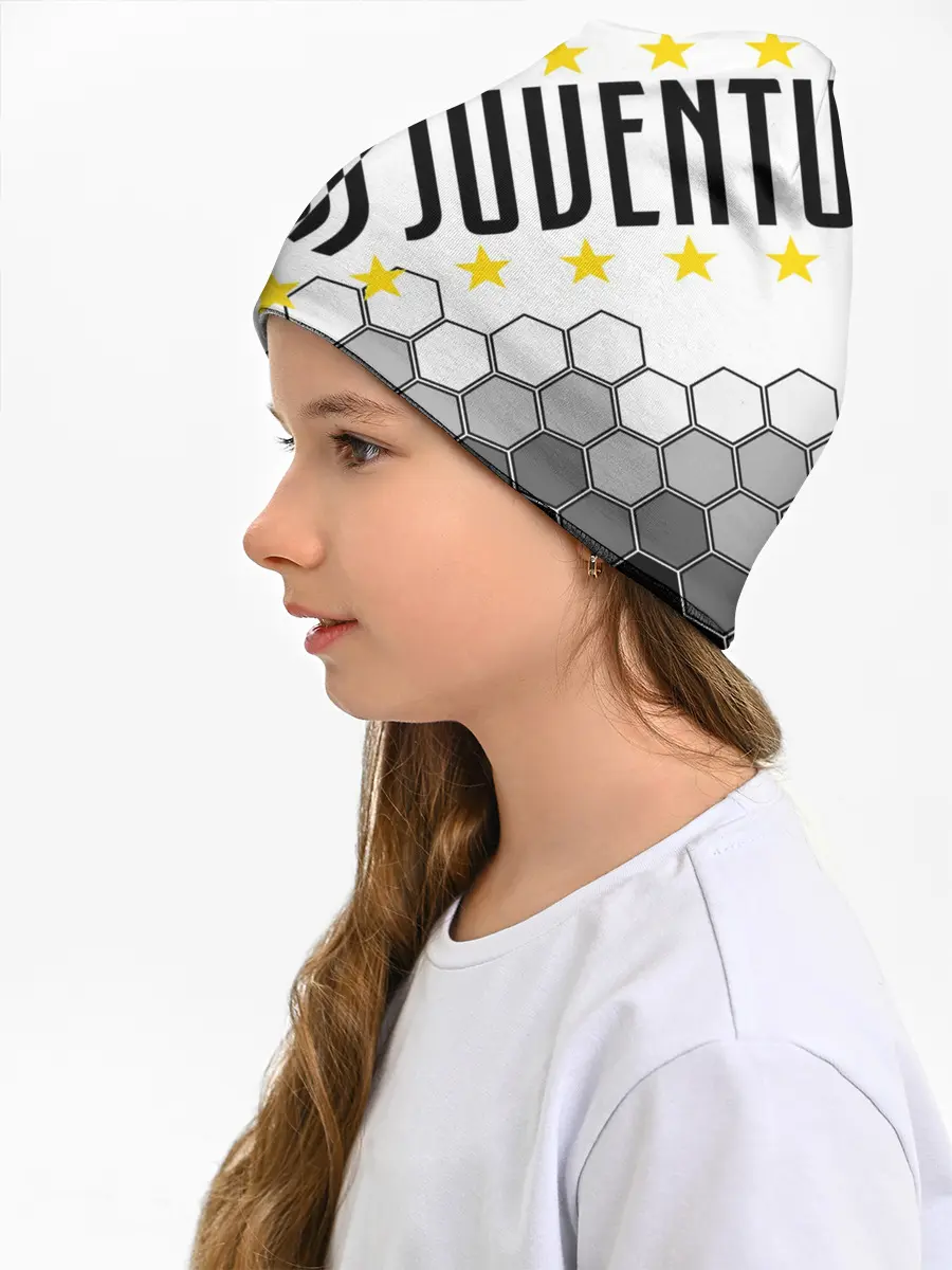 Детская шапка / JUVENTUS / ЮВЕНТУС / ЗВЕЗДЫ