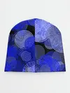 Детская шапка / Синие круги