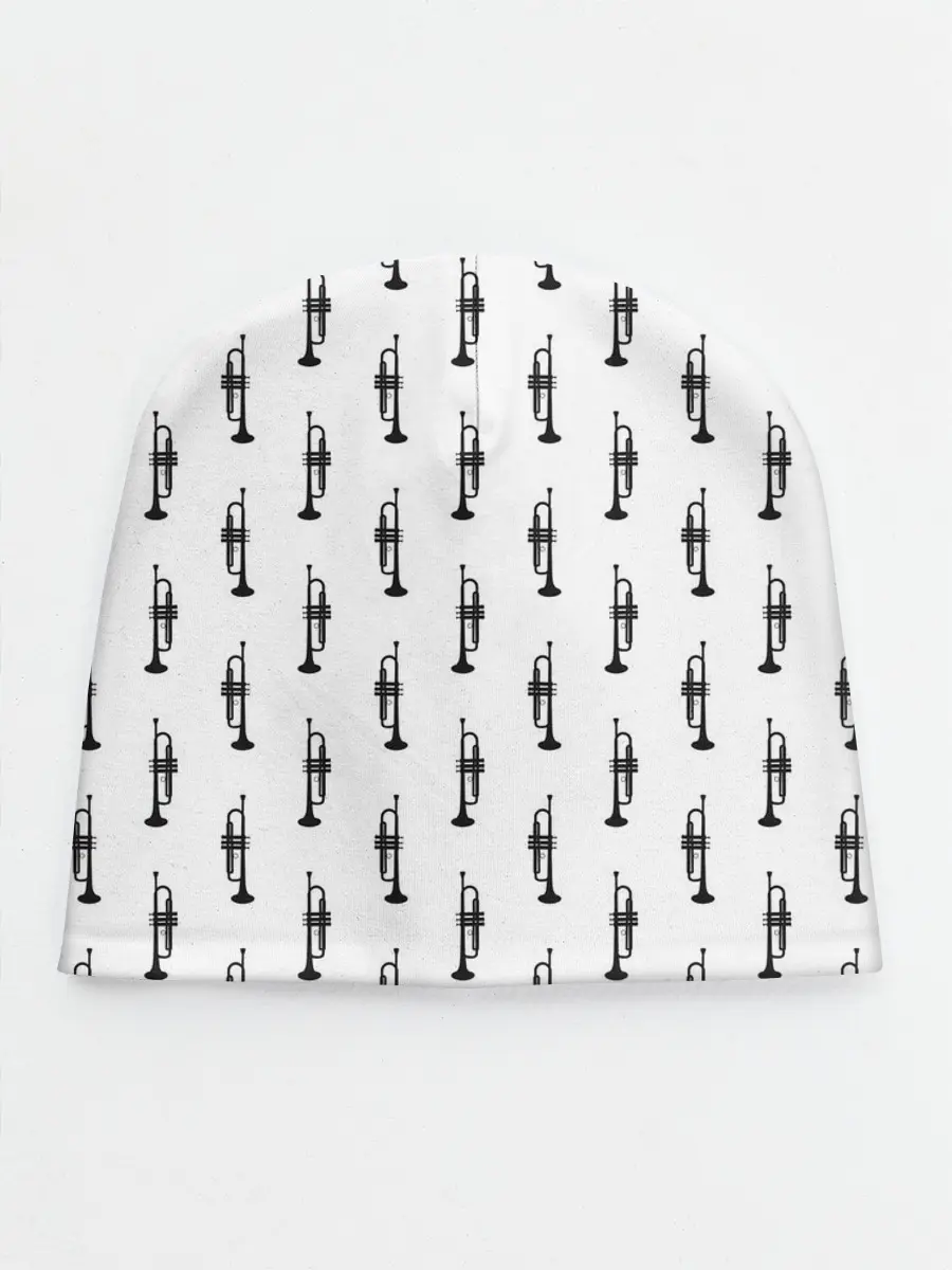 Детская шапка / Труба, музыкальный инструмент