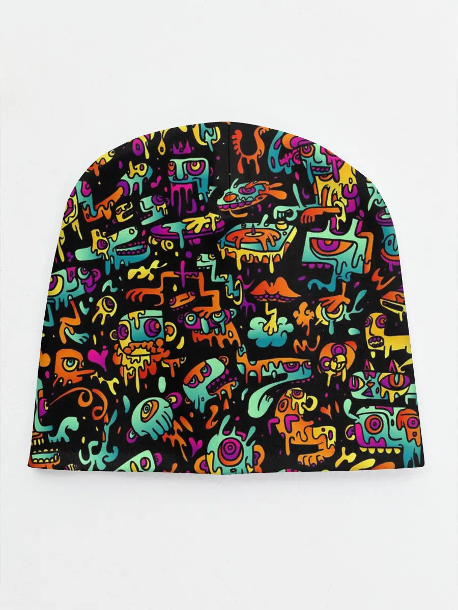 Детская шапка / Неоновый мир