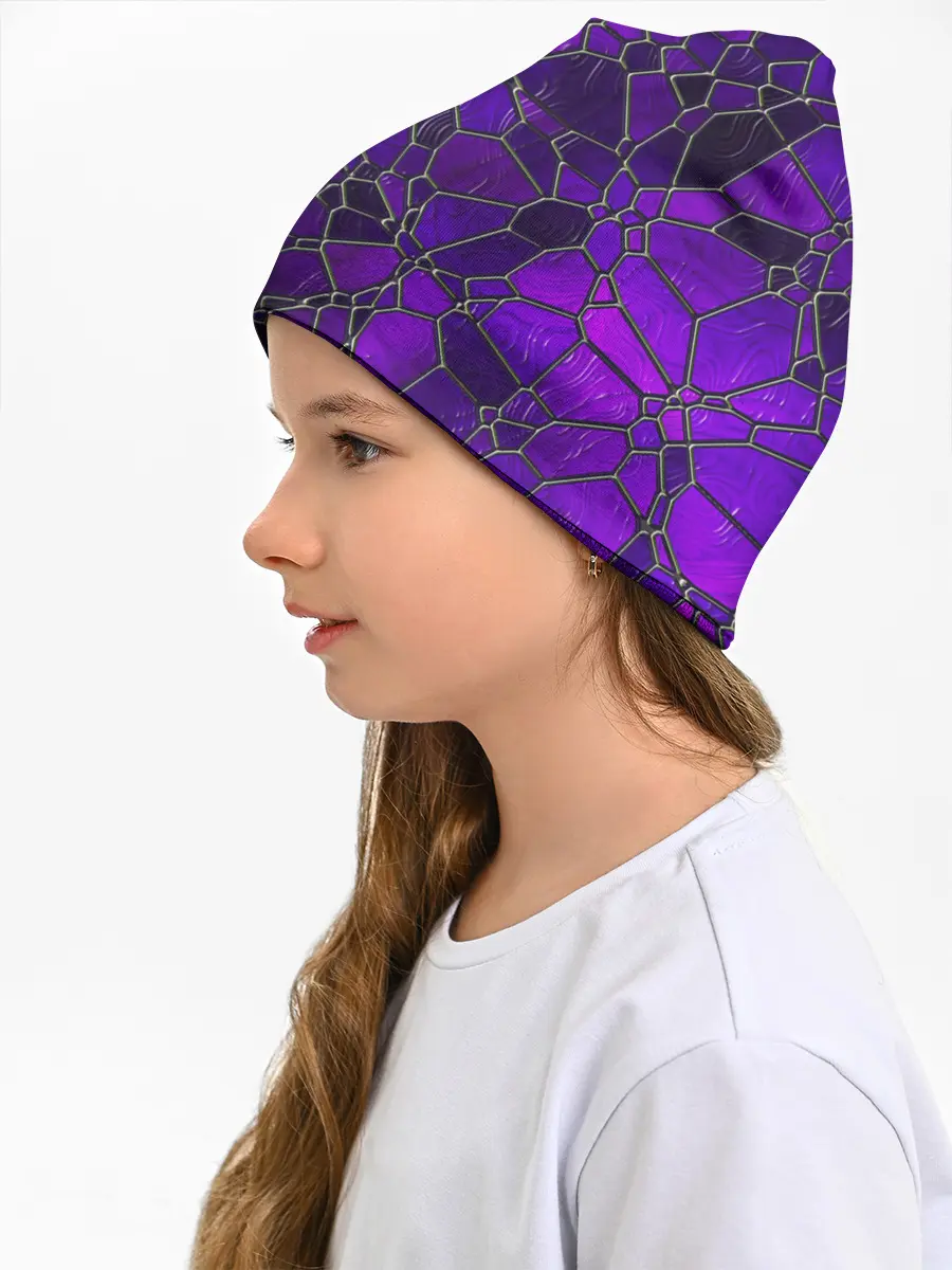 Детская шапка / Стеклянная мозайка