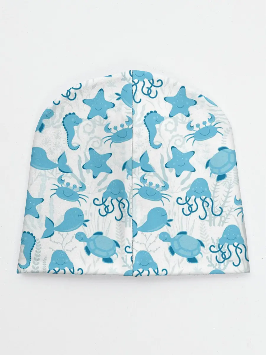 Детская шапка / Морские жители