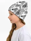 Детская шапка / Зебра
