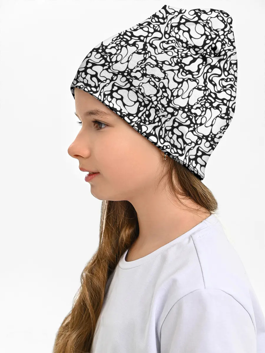 Детская шапка / Абстрактная жидкость