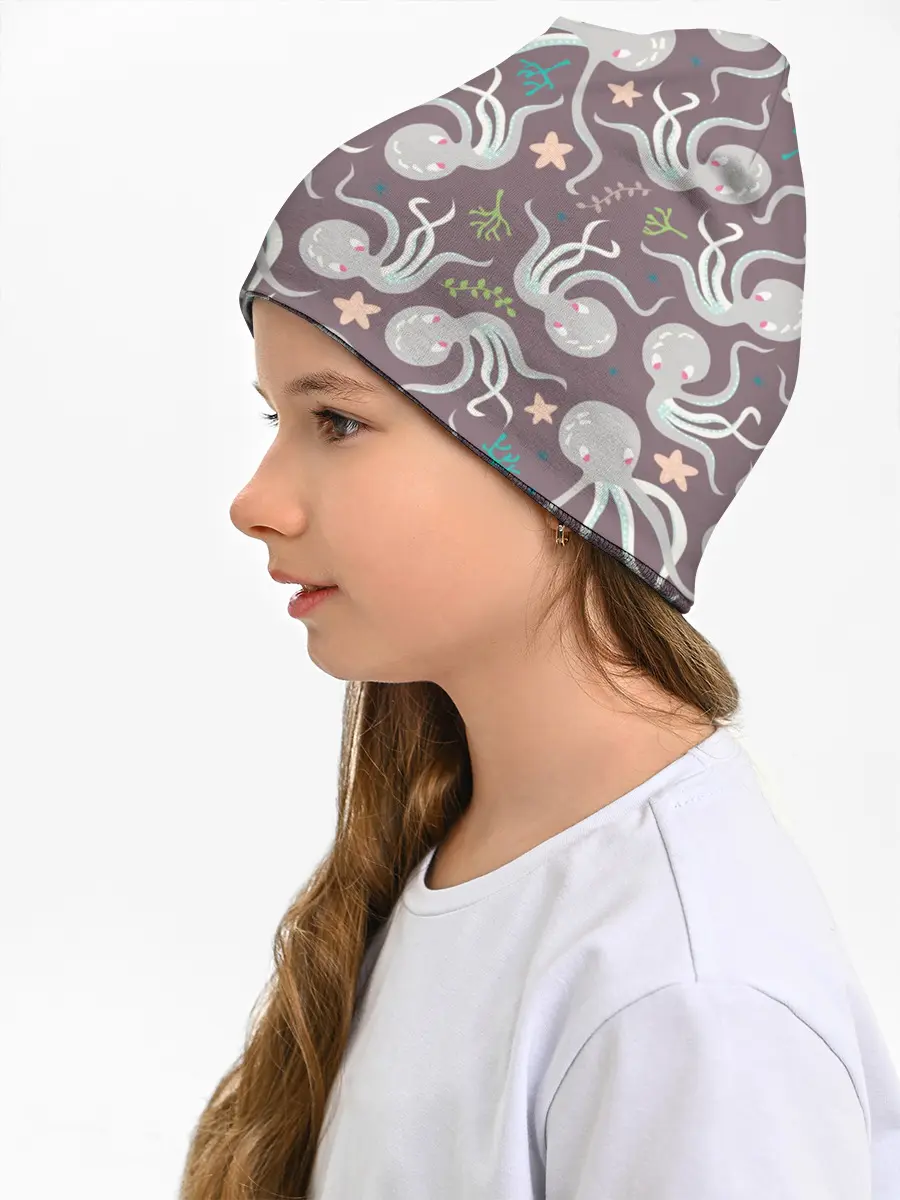 Детская шапка / Осьминоги