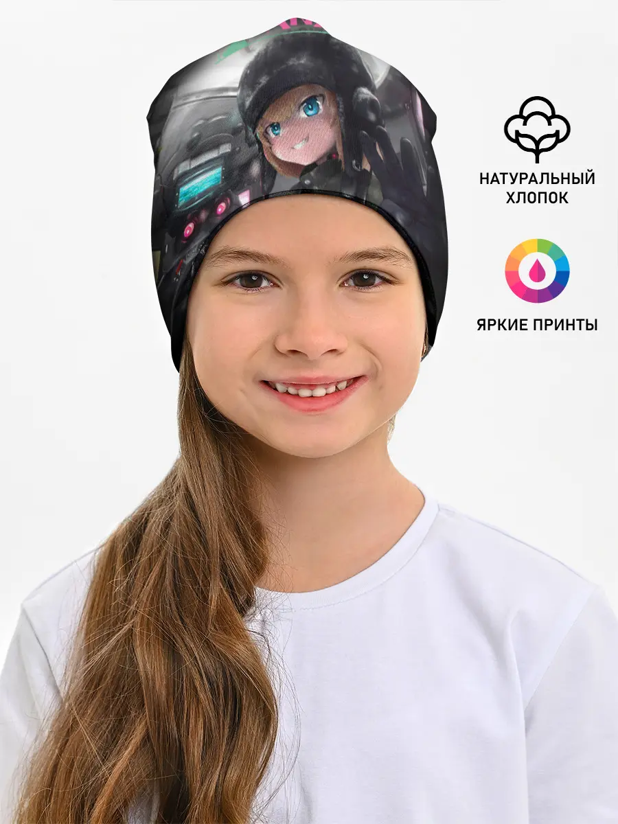 Детская шапка / Девушки и танки | Girls und Panzer