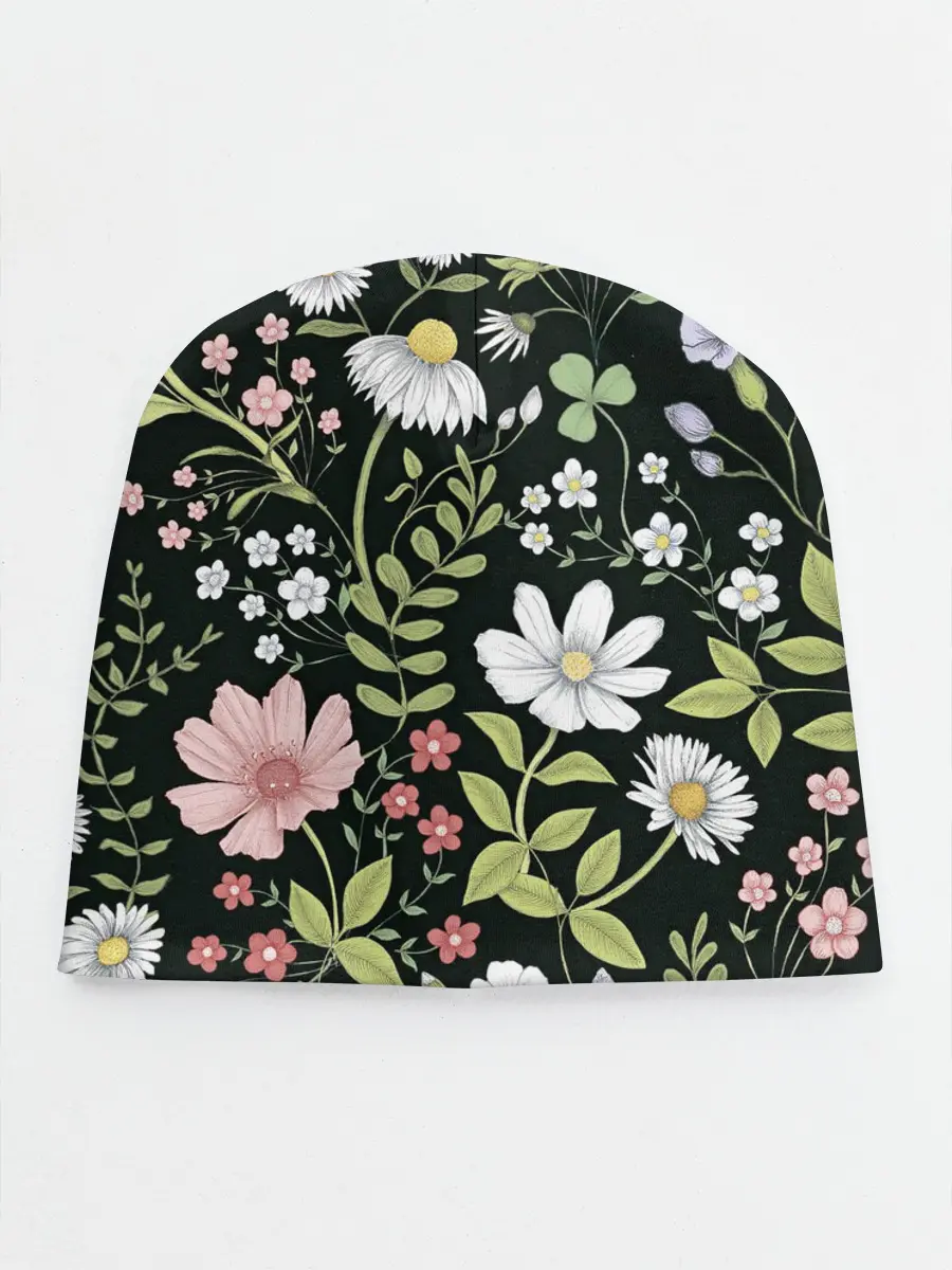 Детская шапка / Полевые цветы