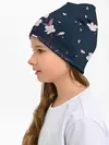 Детская шапка / Веточки сакуры