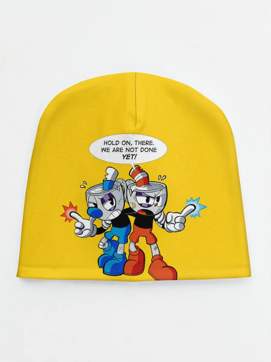 Детская шапка / Побитые кружки