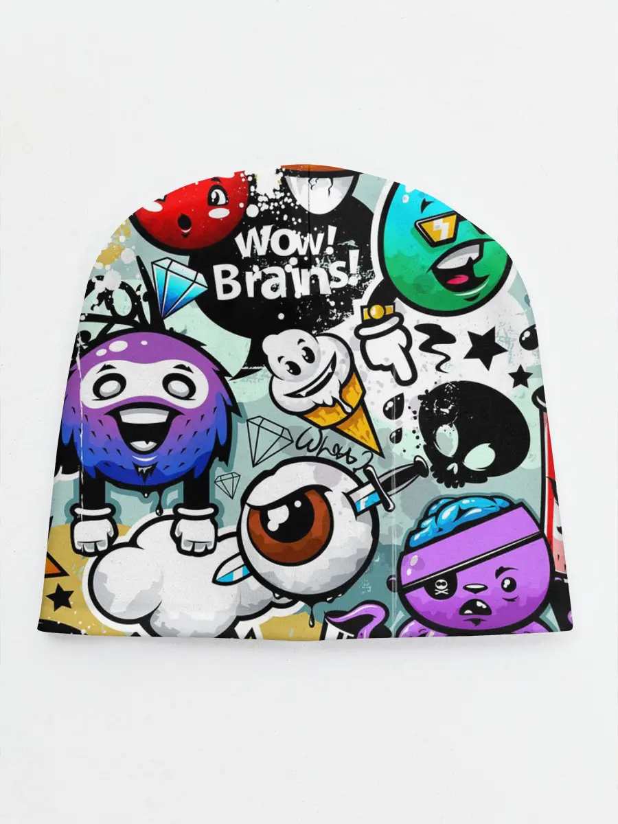 Детская шапка / Граффити