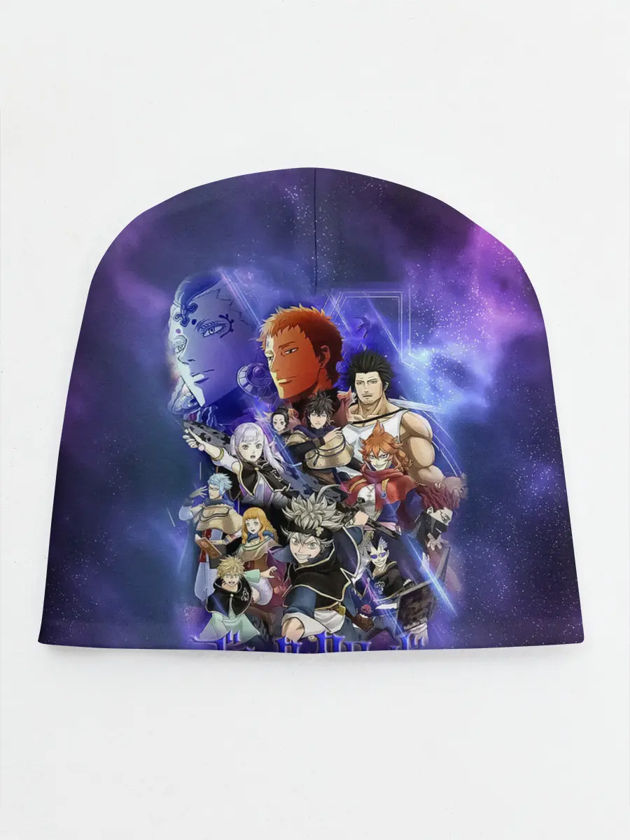 Детская шапка / Чёрный Клевер персонажи