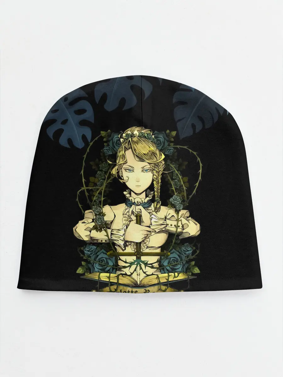 Детская шапка / Шарлотта Роузрей Чёрный клевер