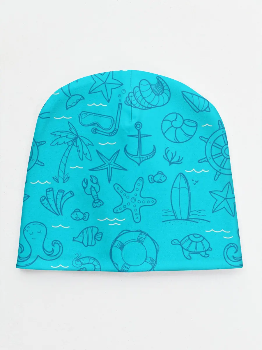 Детская шапка / Морская тема