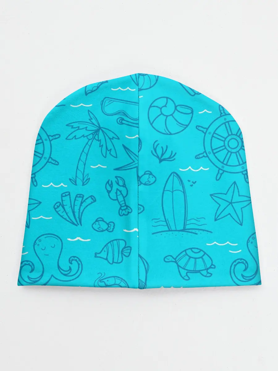 Детская шапка / Морская тема