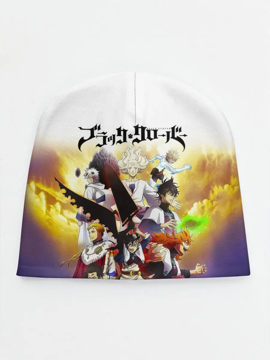 Детская шапка / Чёрный клевер персонажи