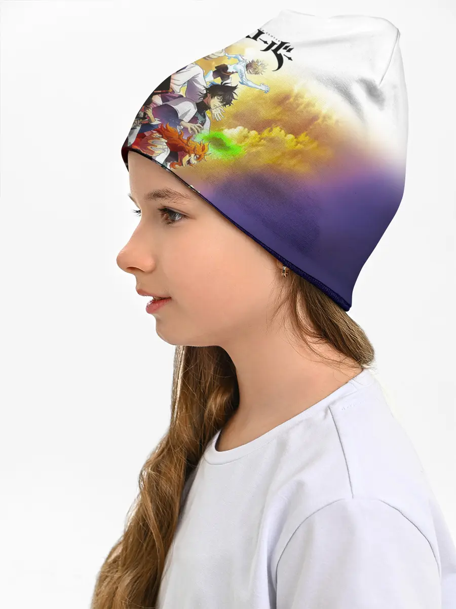 Детская шапка / Чёрный клевер персонажи