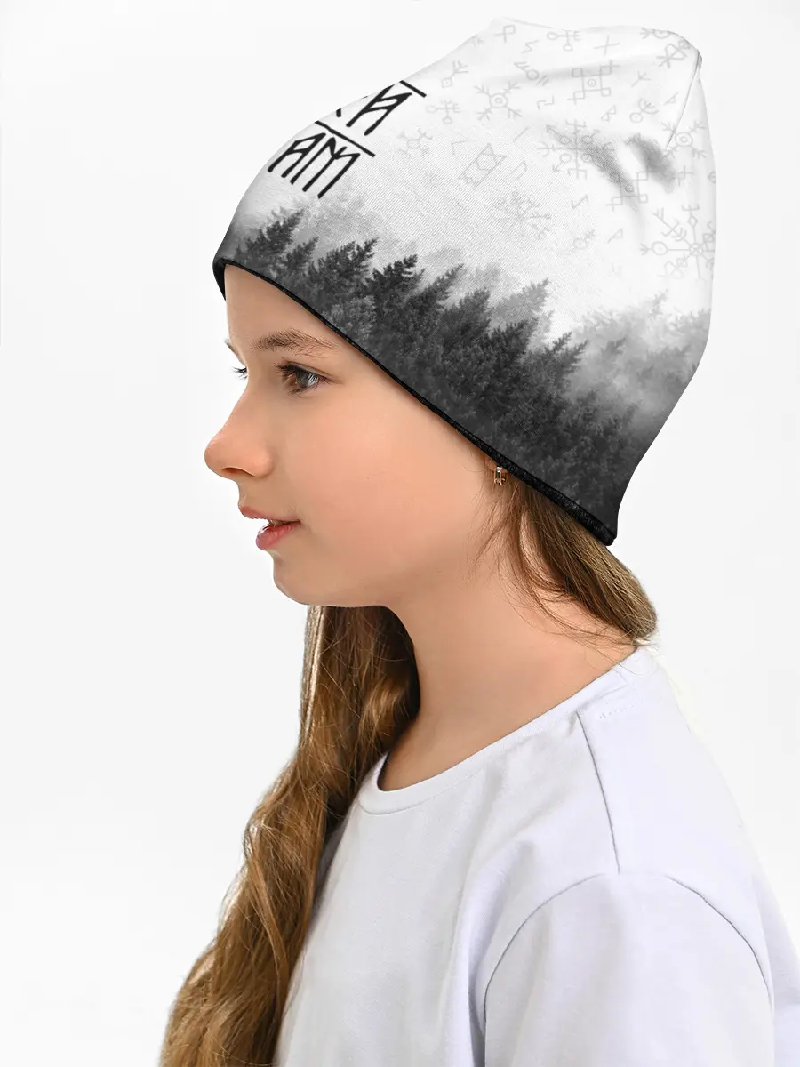 Детская шапка / Лес и руны