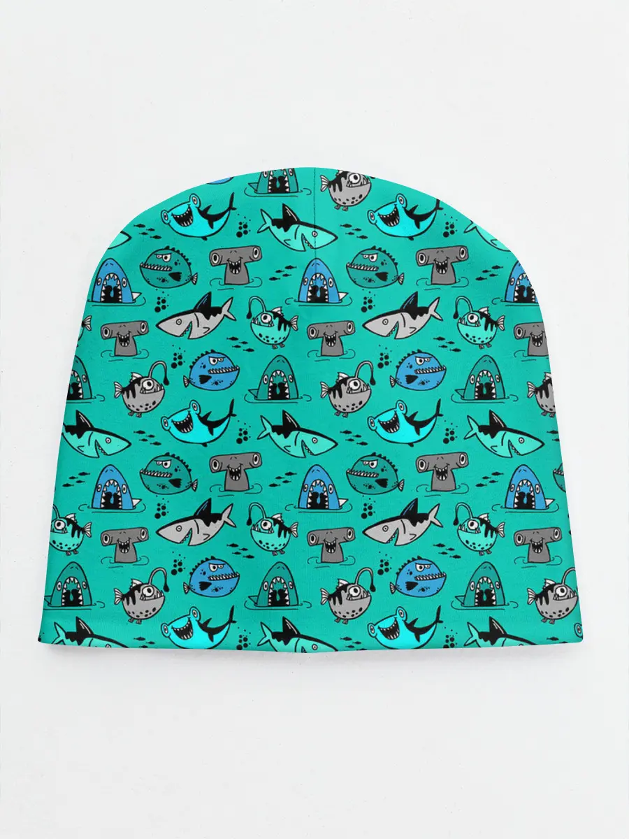 Детская шапка / Морские рыбки