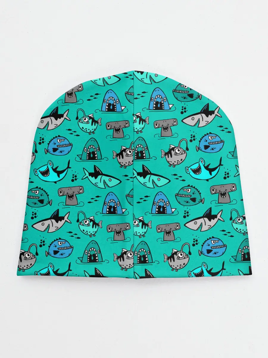 Детская шапка / Морские рыбки