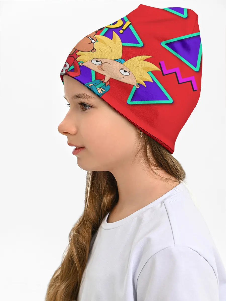 Детская шапка / Эй Арнольд - В стиле 90-х