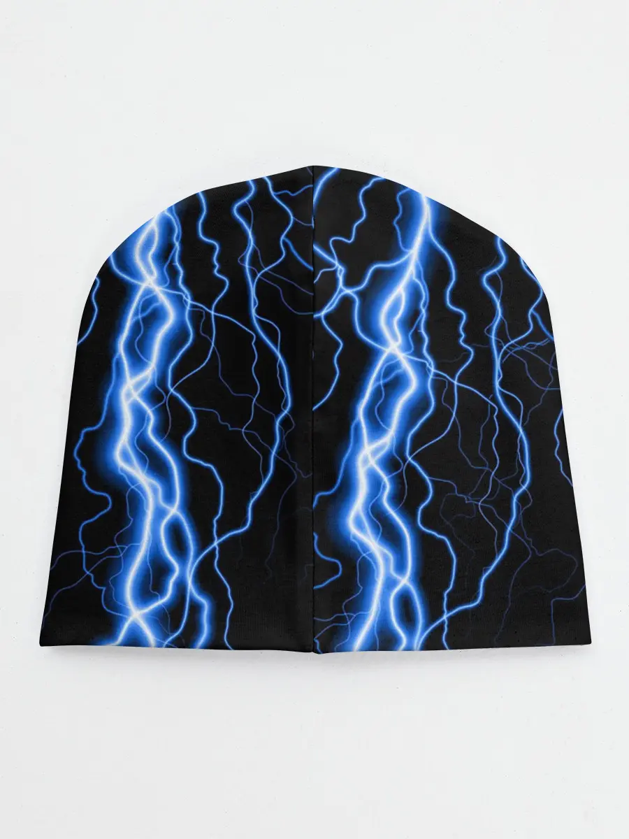 Детская шапка / ГОЛУБАЯ МОЛНИЯ / ГРОЗА