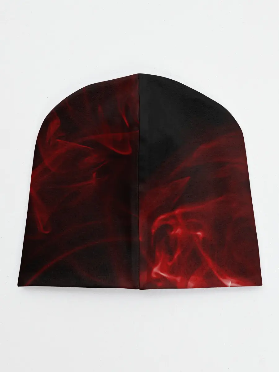 Детская шапка / Чёрный Аста красный дым