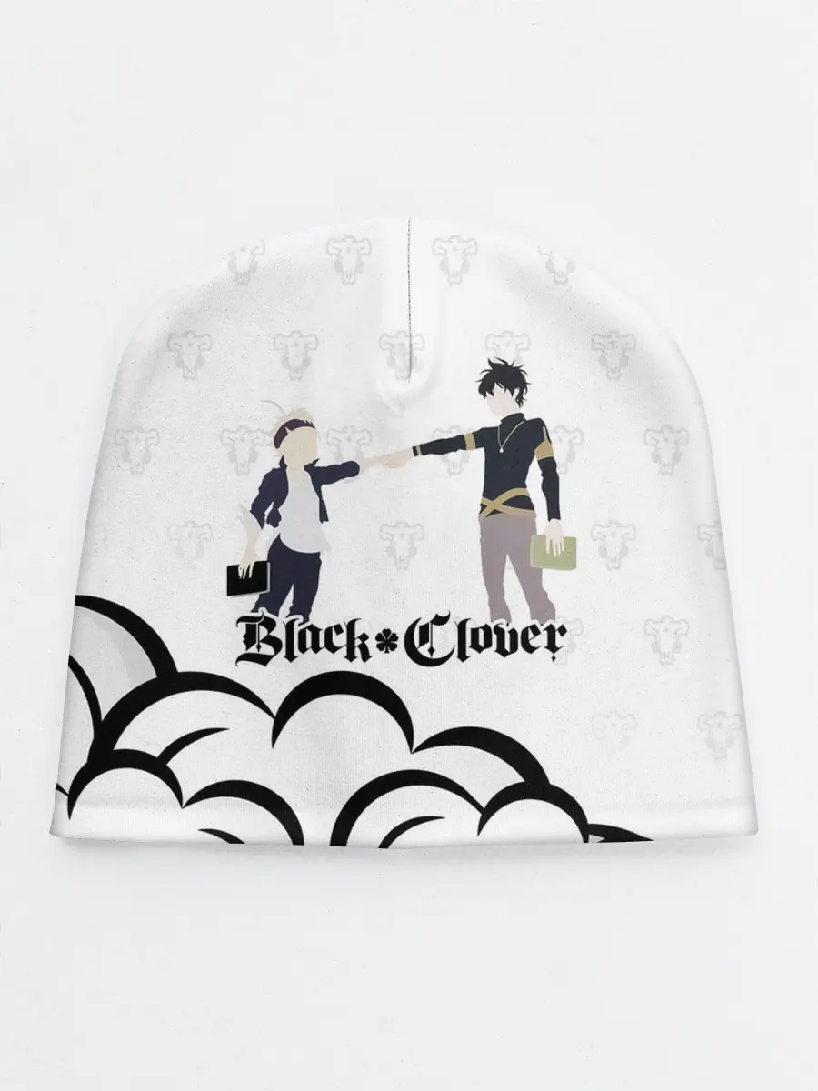 Детская шапка / Чёрный клевер Аста и Юно