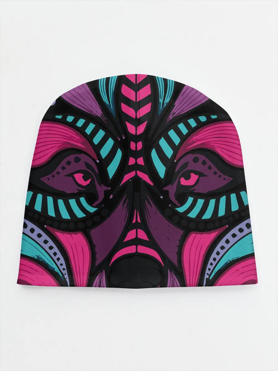 Детская шапка / Морда волка