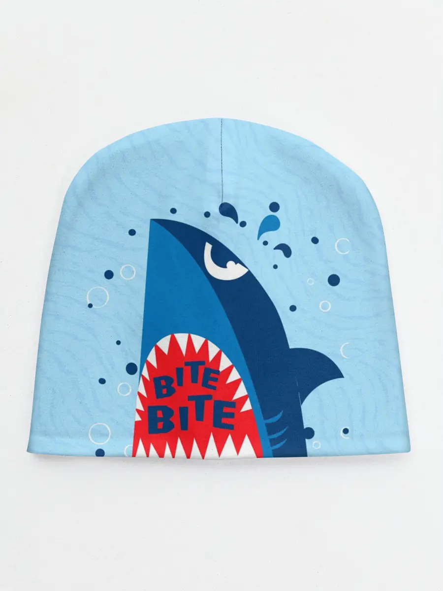 Детская шапка / Акула bite