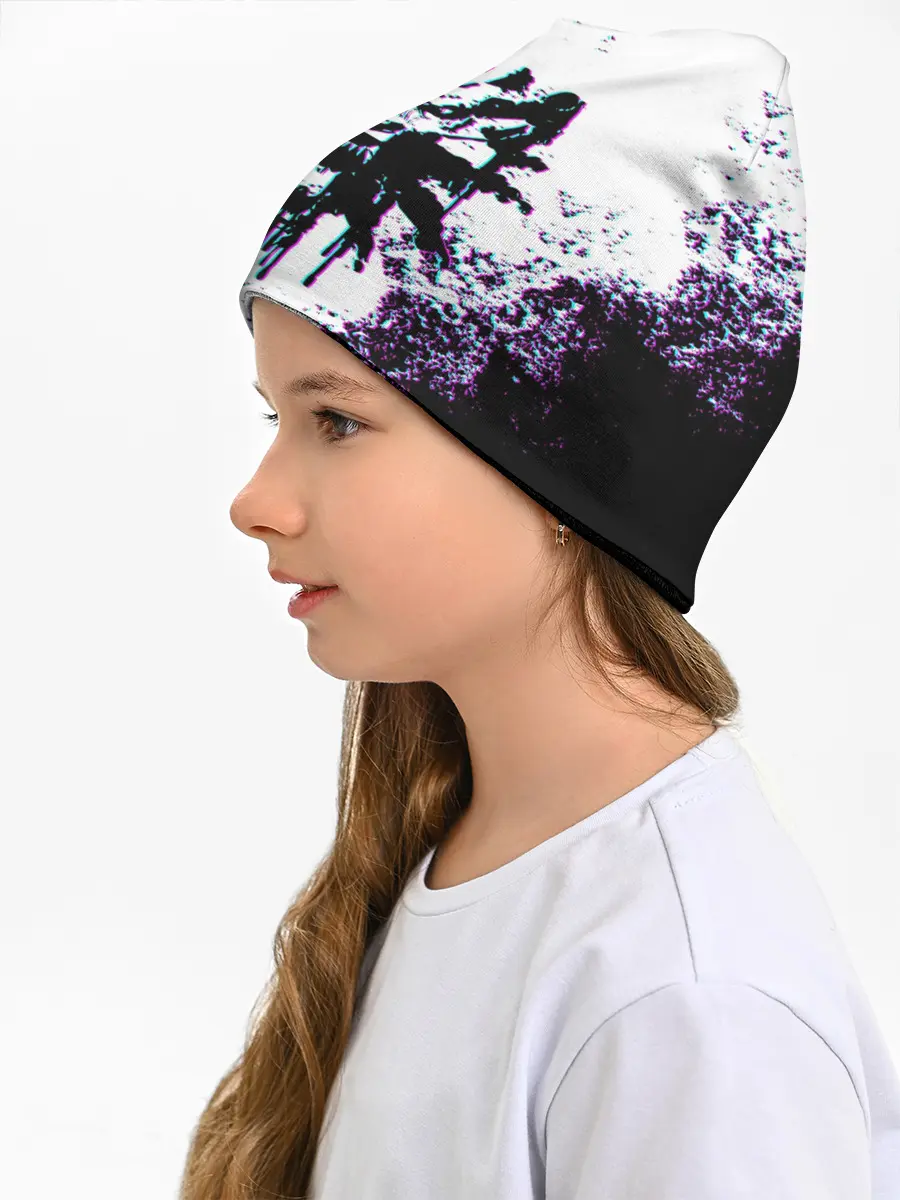 Детская шапка / THE WITCHER GLITCH / ГЛИТЧ