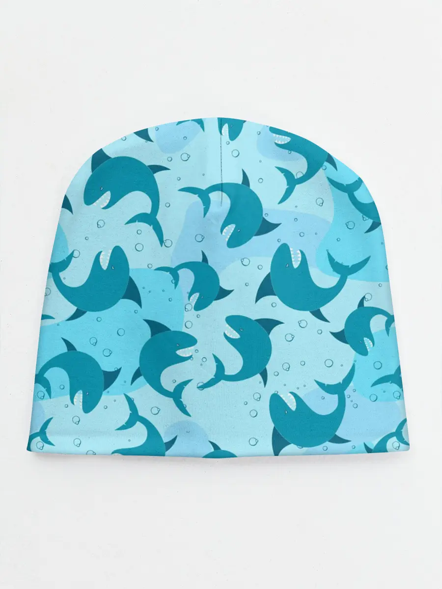 Детская шапка / Акулы