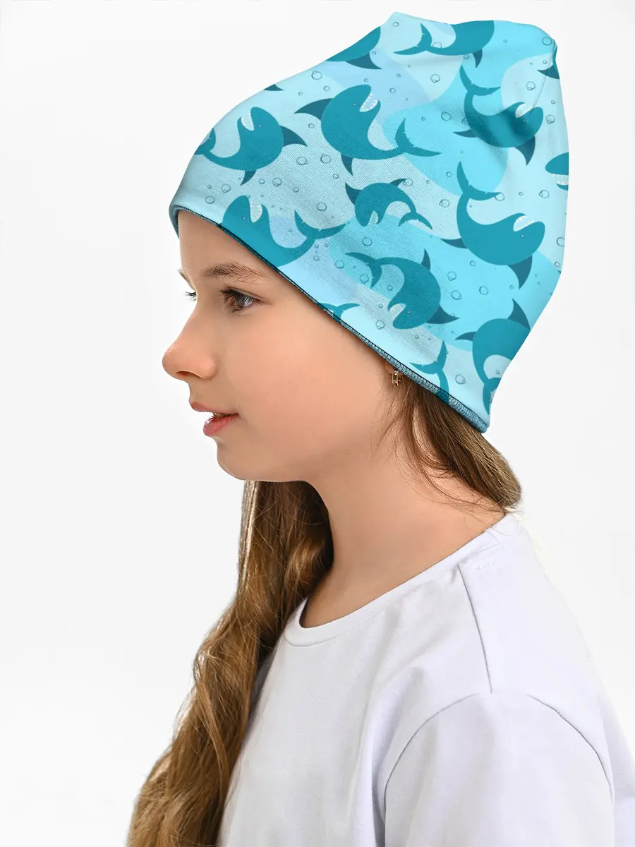 Детская шапка / Акулы