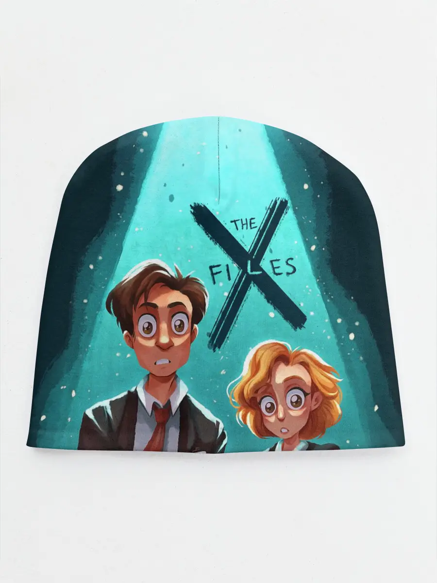Детская шапка / Fox Mulder and Dana Scully
