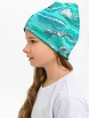 Детская шапка / Чайки в море