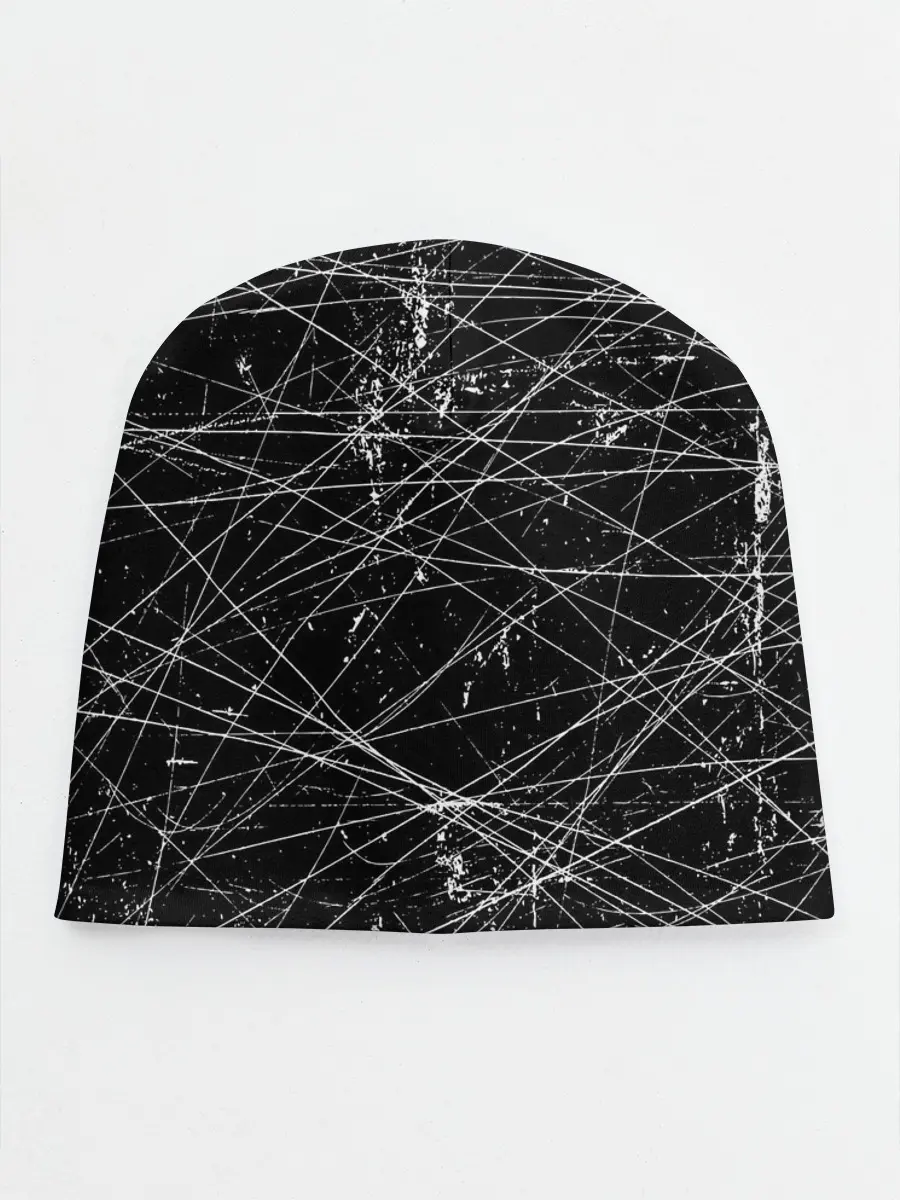 Детская шапка / ГРАНЖ / GRUNGE Ч/Б