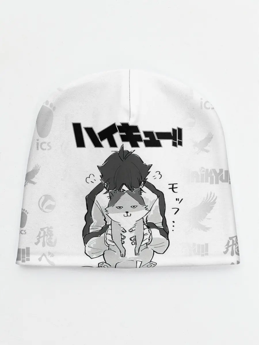 Детская шапка / Haikyu!! Кошка Некома