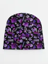 Детская шапка / Геометрический фиолетовый