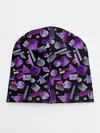 Детская шапка / Геометрический фиолетовый
