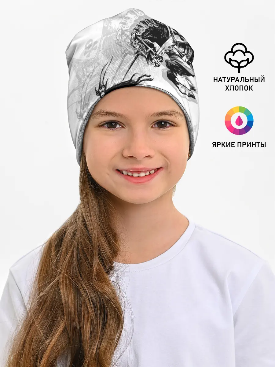 Детская шапка / Всадник и чёрт