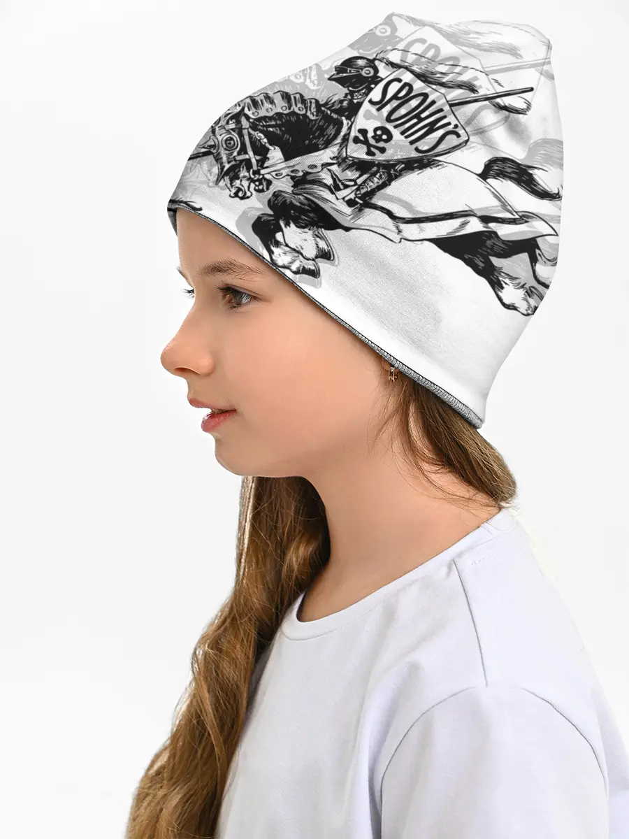 Детская шапка / Всадник и чёрт