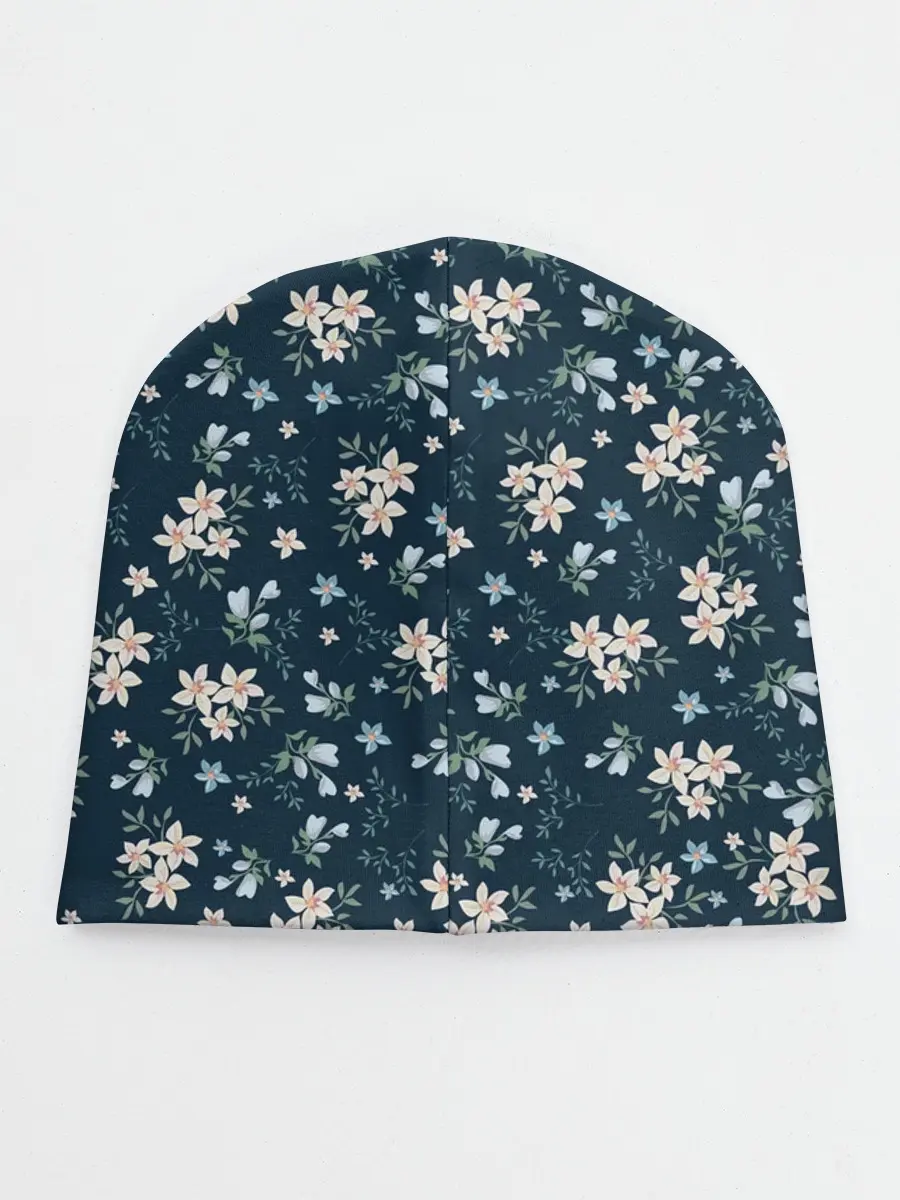 Детская шапка / Цветочки