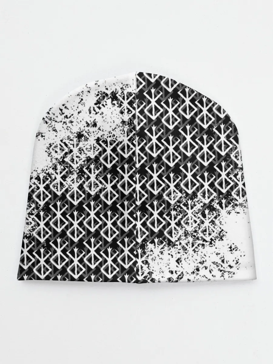 Детская шапка / БЕРСЕРК logo ч/б